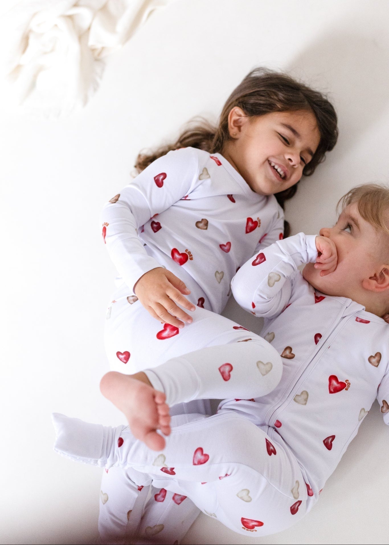 Cozy in Love Cotton Two Piece Set Long Sleeve Pyjamas