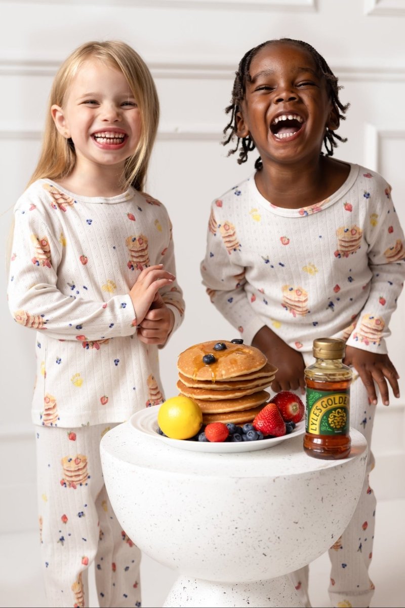 Mini Pointelle Pancake Club Pyjamas