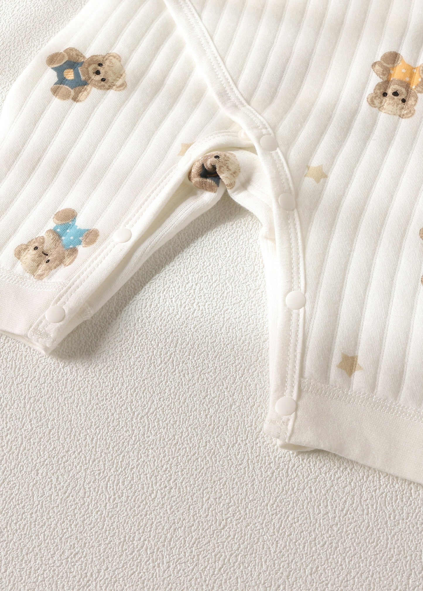 The Charming Bear Boucle Wrap Baby Grow Romper