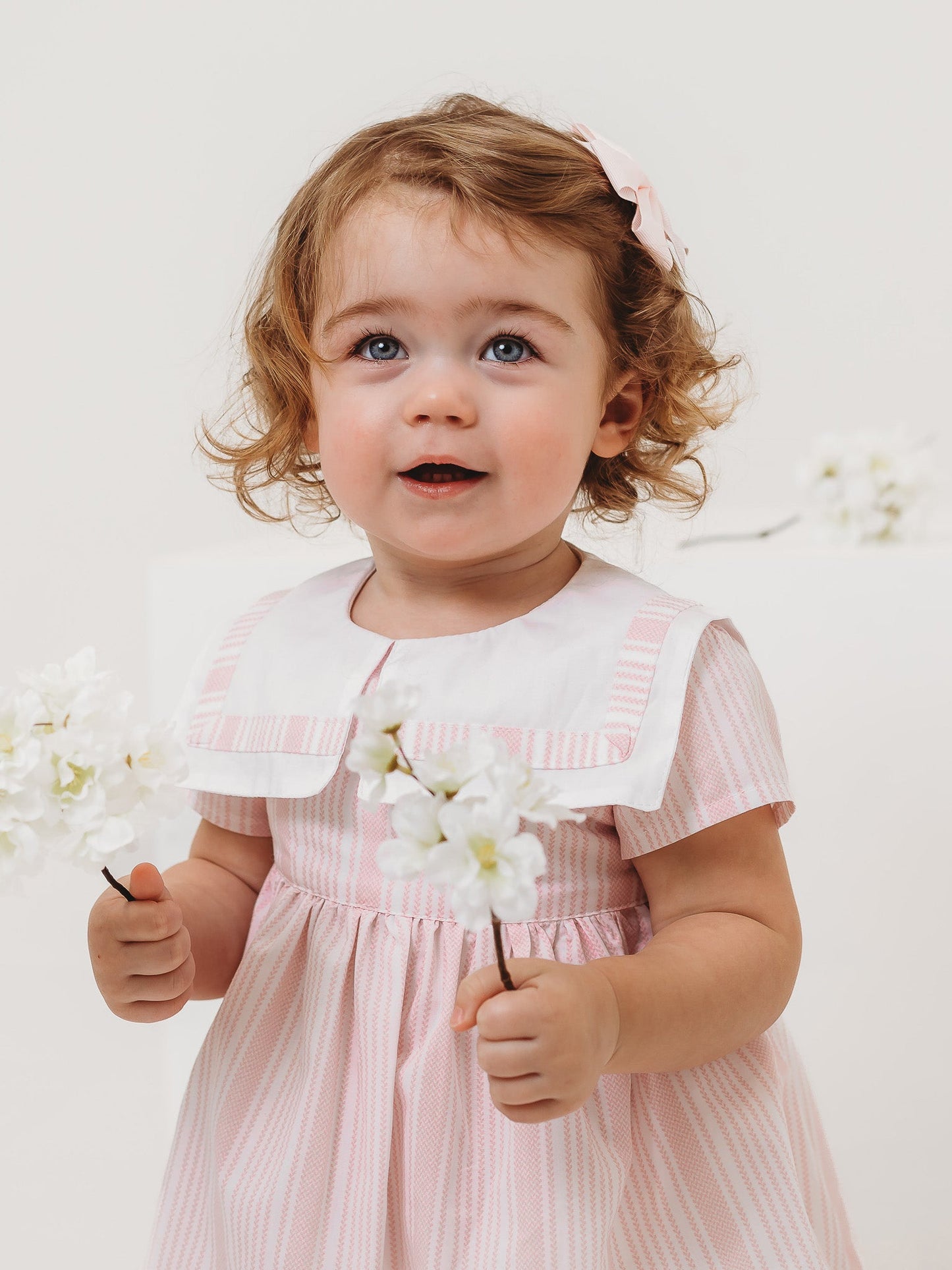 'Agnes' striped 2 piece set - Rose & Albert