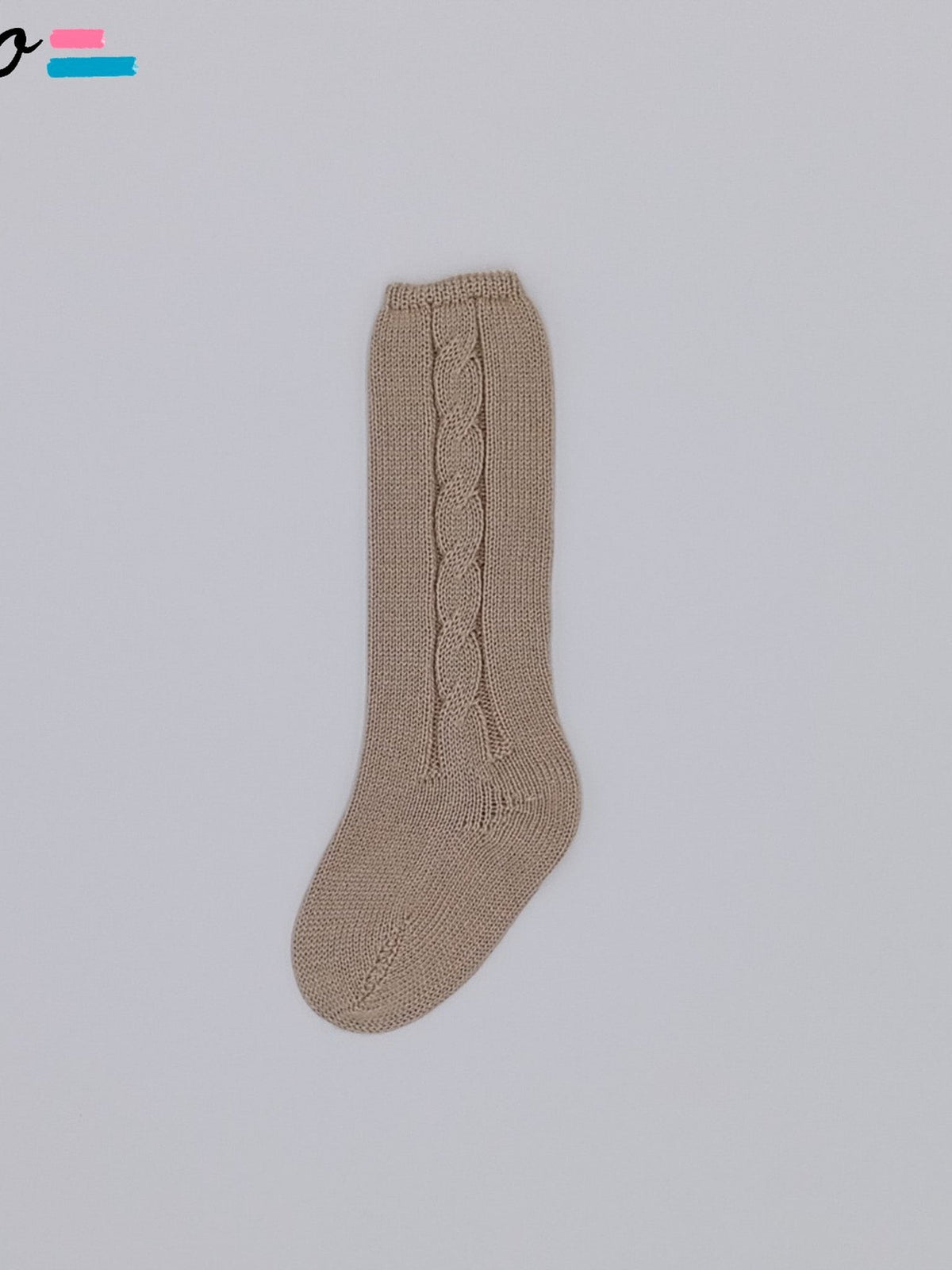 Rahigo Camel & Cream Knitted Socks - Rose & Albert