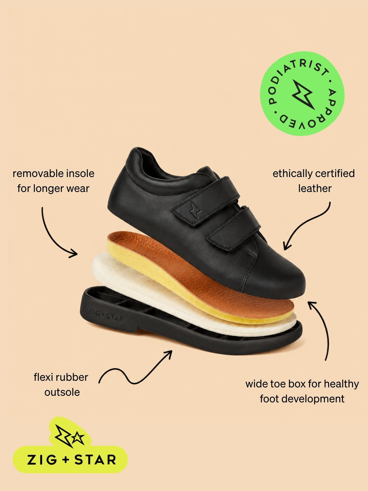 Atomic Junior Kids' Shoe Natural Animal
