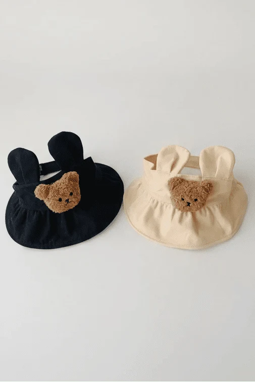 The Bear Visor Hat For Little Heads - Cozy Crew Club