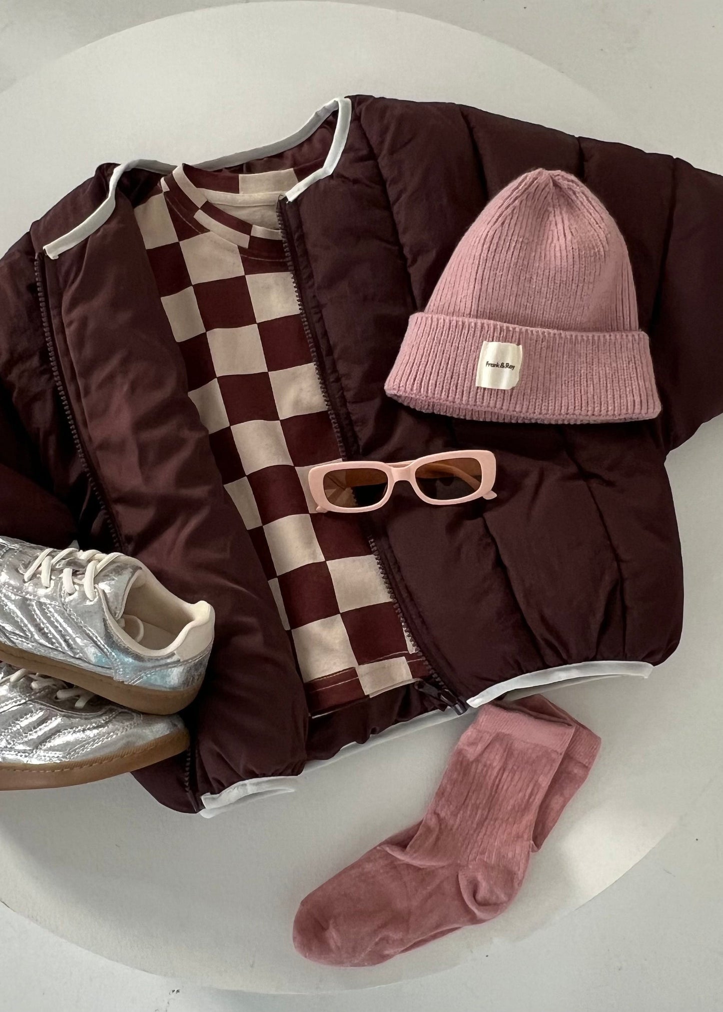 Iconic Bomber - Burgundy