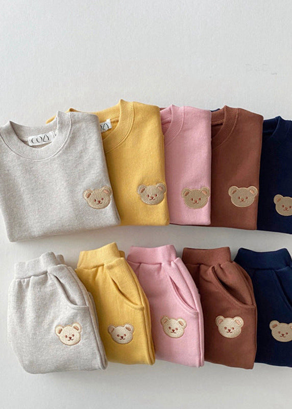The Cozy Ultimate Bear Tracksuit + Playsuit + Socks Personalised Gift Box