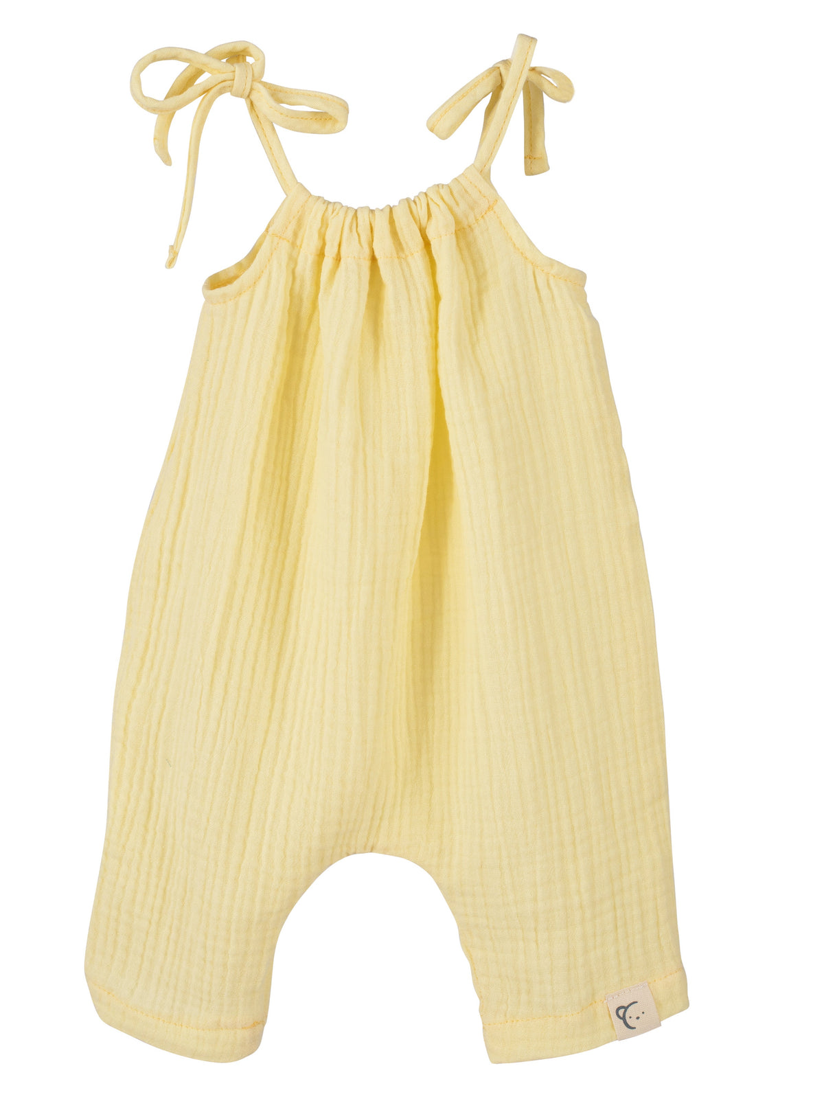 Calamaro Lemon Cheesecloth Jumpsuit - Rose & Albert