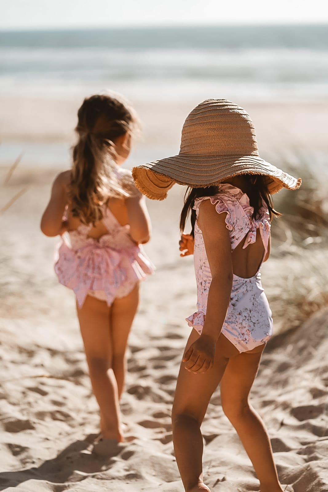 'Rosie' floral frill swimsuit - Rose & Albert