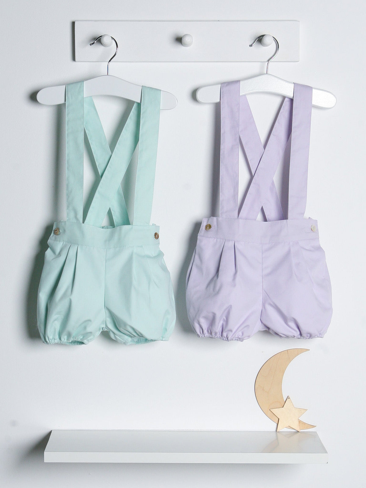 'Joshua' lilac dungaree - Rose & Albert