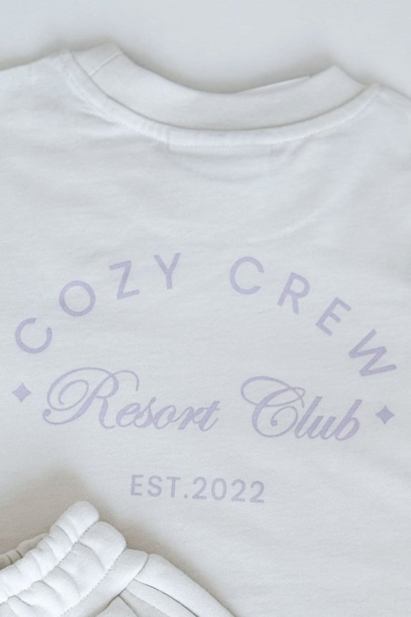 Adult Cozy Crew Resort Club Tee - Snow White Cozy Crew Club T-Shirts mora-uk.myshopify.com adult-cozy-crew-resort-club-tee-snow-white 5POUND, adult, All Products, BFCM-60, BFCM20, CHRISTMAS20, easter50, nonpersonalised, PADDY33, resort club collection, SSSALE2550, TOPS, ultracozy, wholesale, wholesale-int, WINTER80