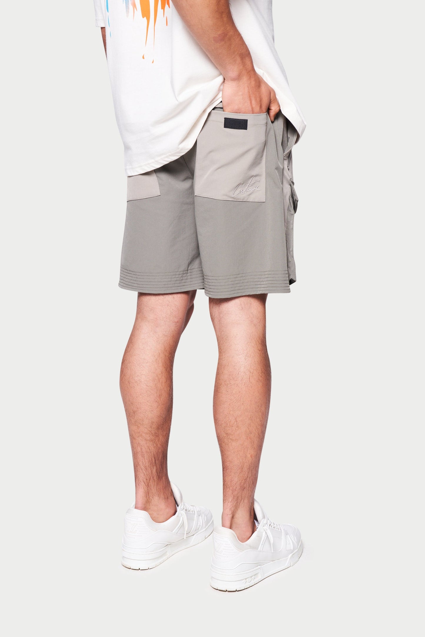 panelled-cargo-short-grey