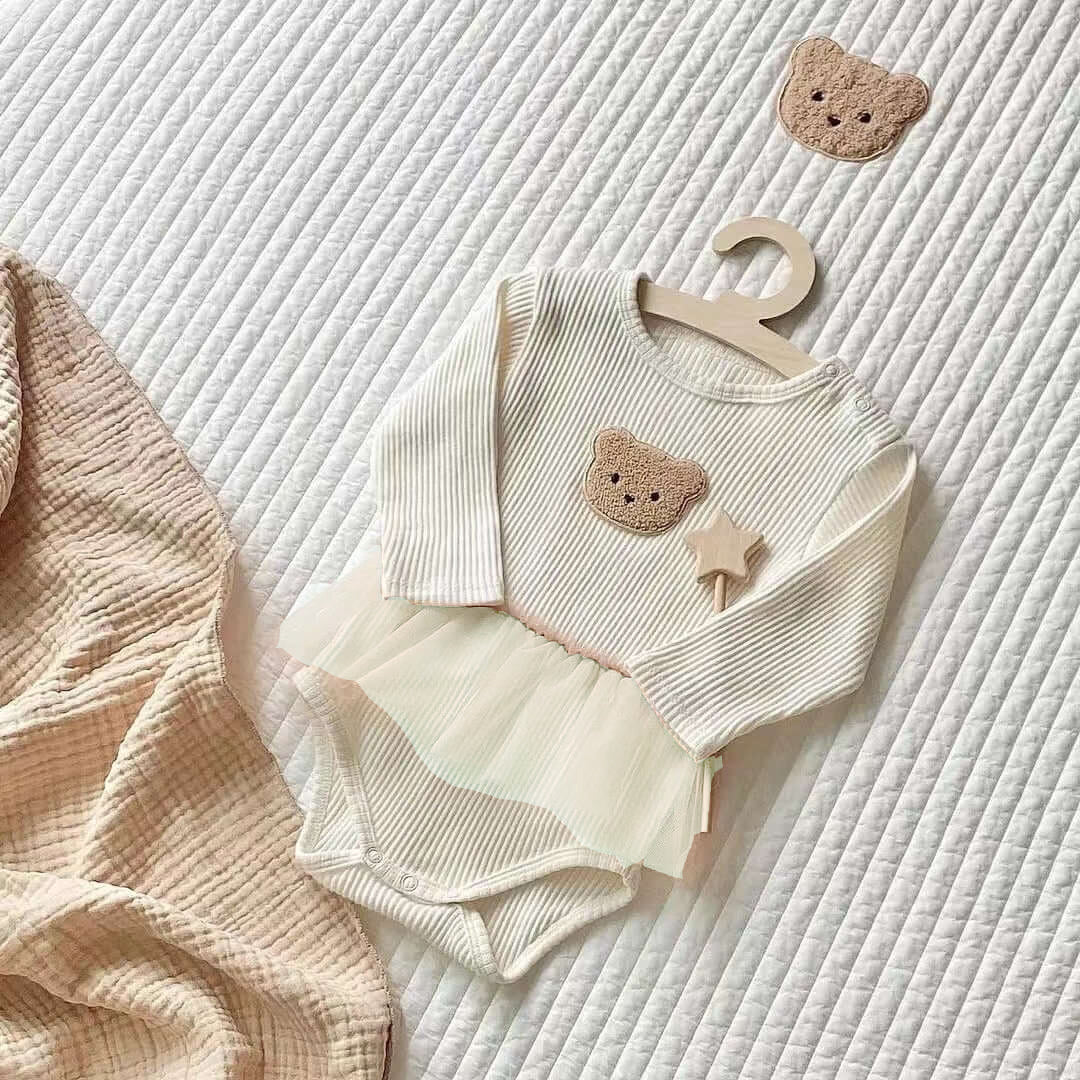 Cozy Bear Tutu Bodysuit