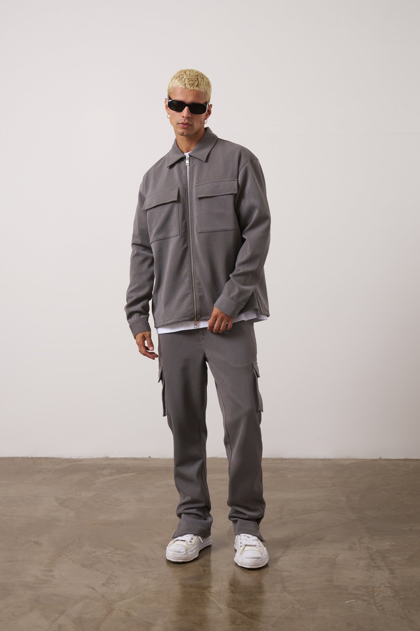 TECHNICAL RIB SMART CARGOS - CHARCOAL