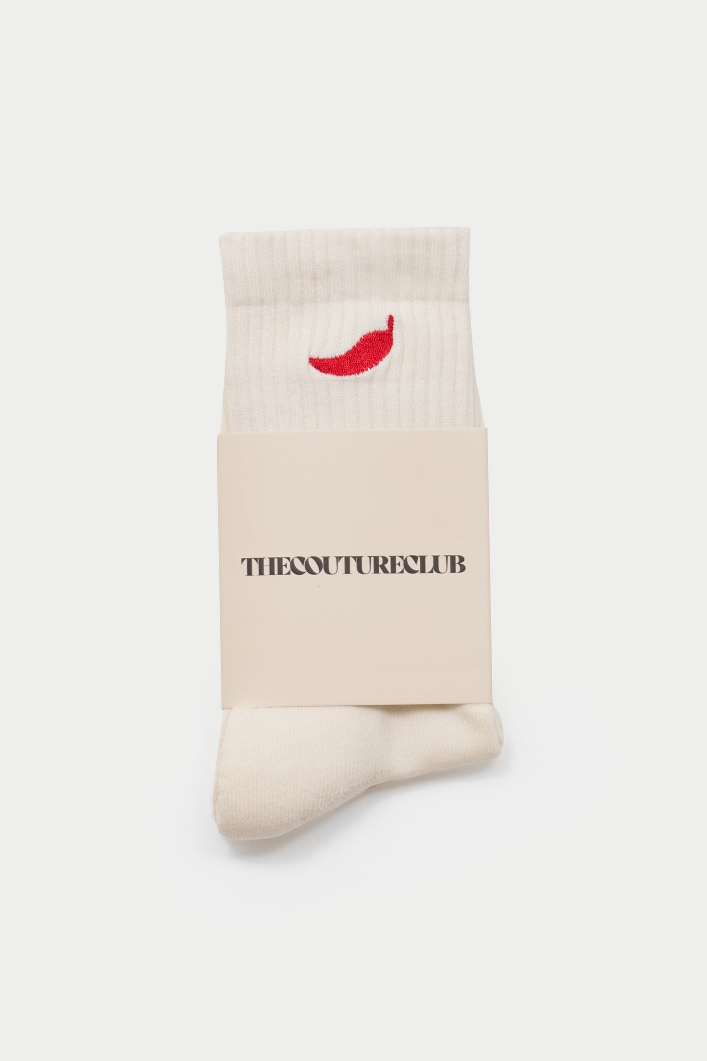 PADEL & PALOMAS CHILLI SPORTS SOCKS - OFF WHITE