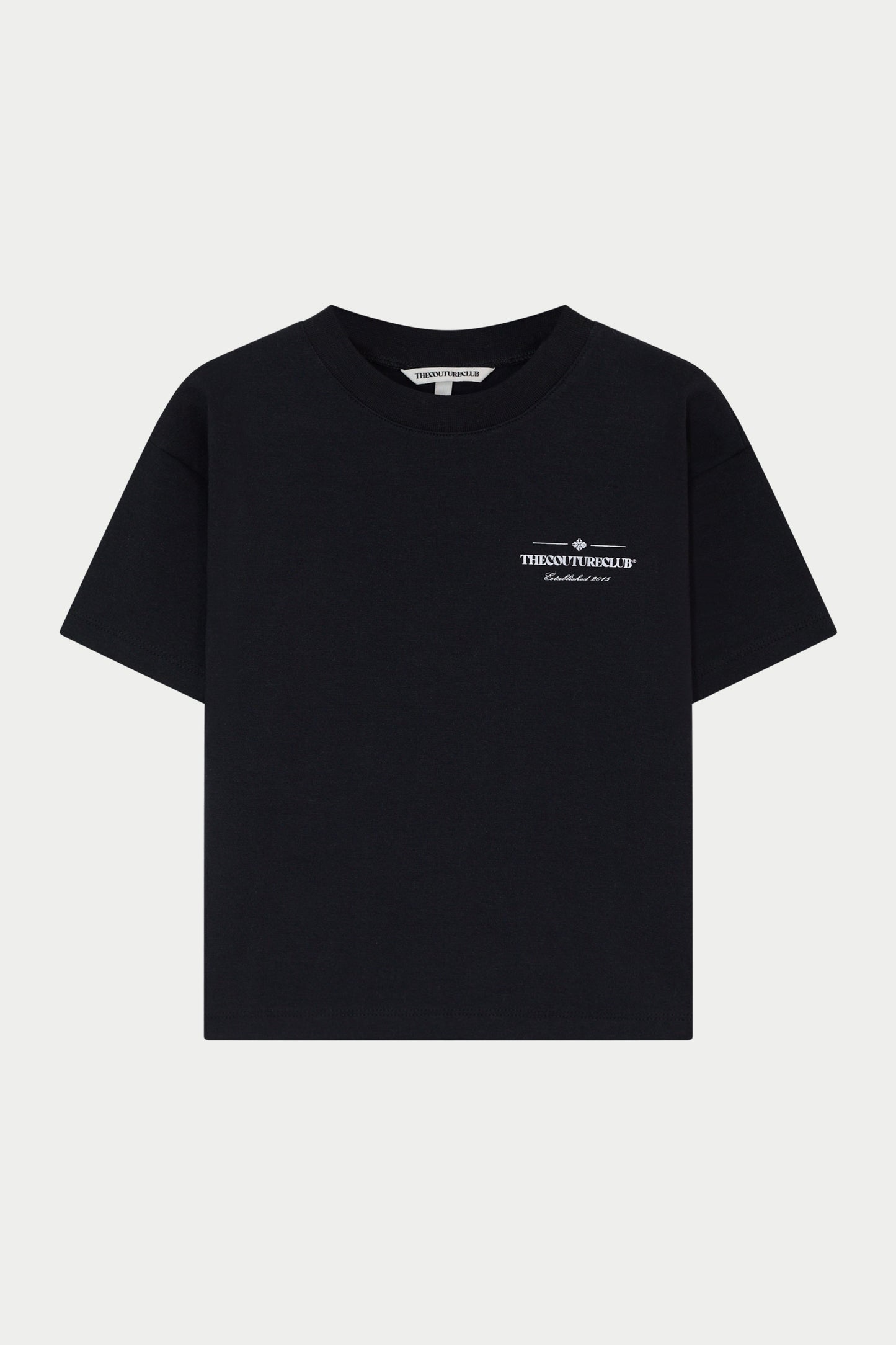 KIDS COPYRIGHT MULTI GRAPHIC T-SHIRT - BLACK