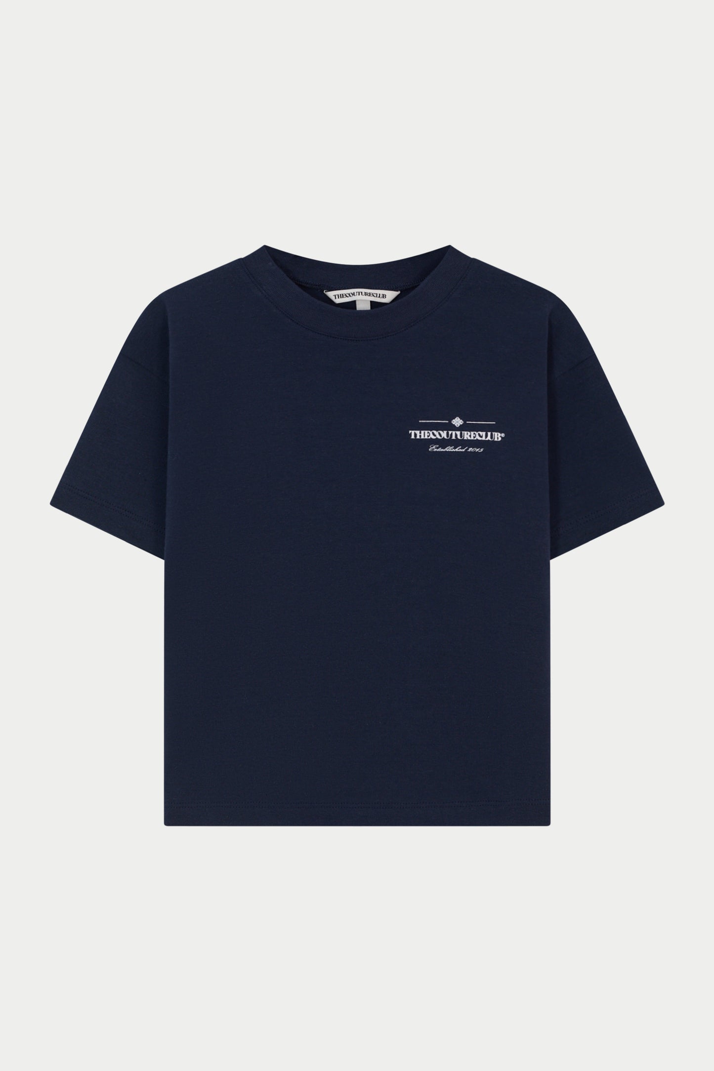 JUNIOR COPYRIGHT MULTI GRAPHIC T-SHIRT - NAVY