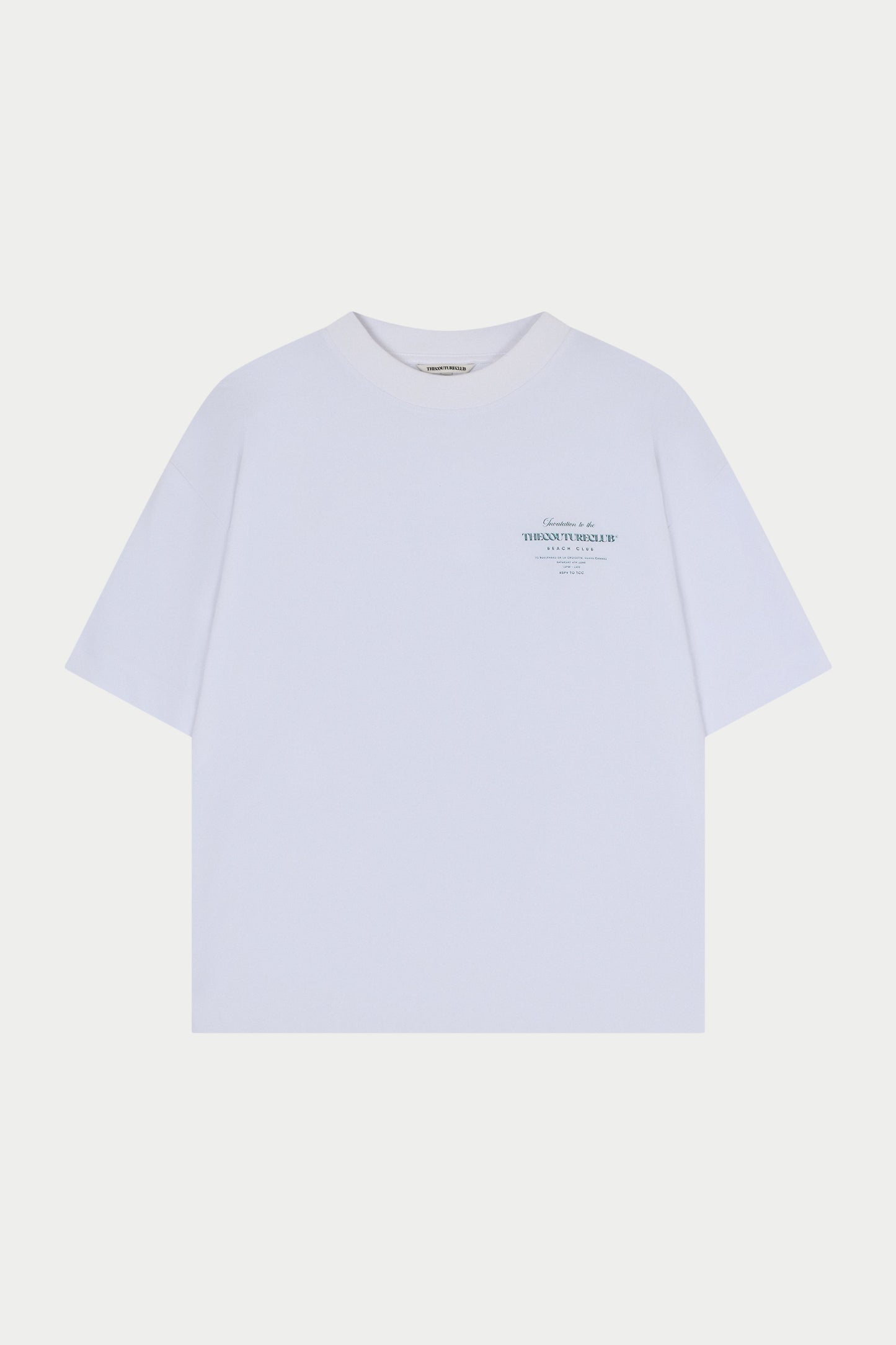 BEACH CLUB GRAPHIC T-SHIRT - WHITE