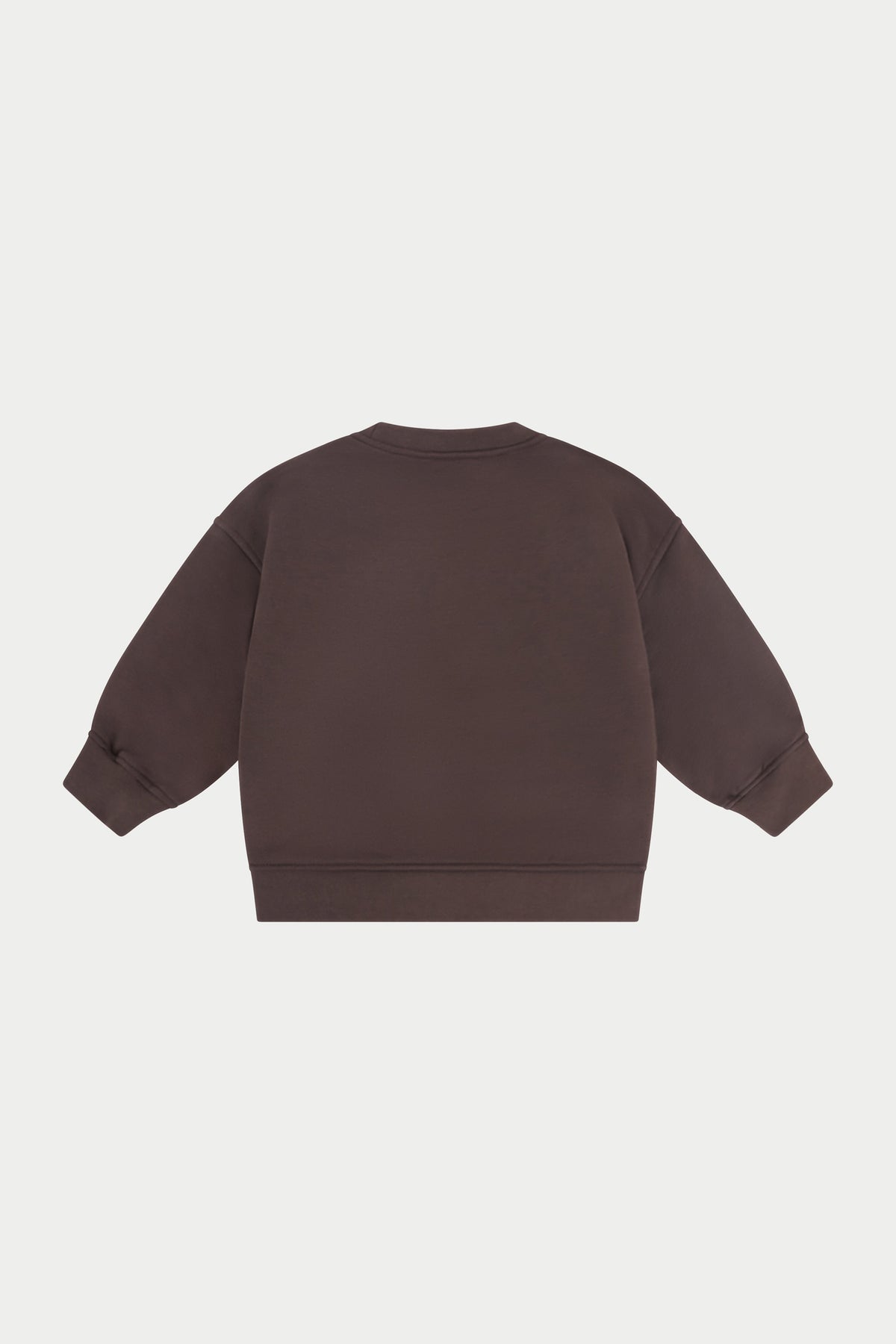 KIDS CTRE SWEATSHIRT - BROWN