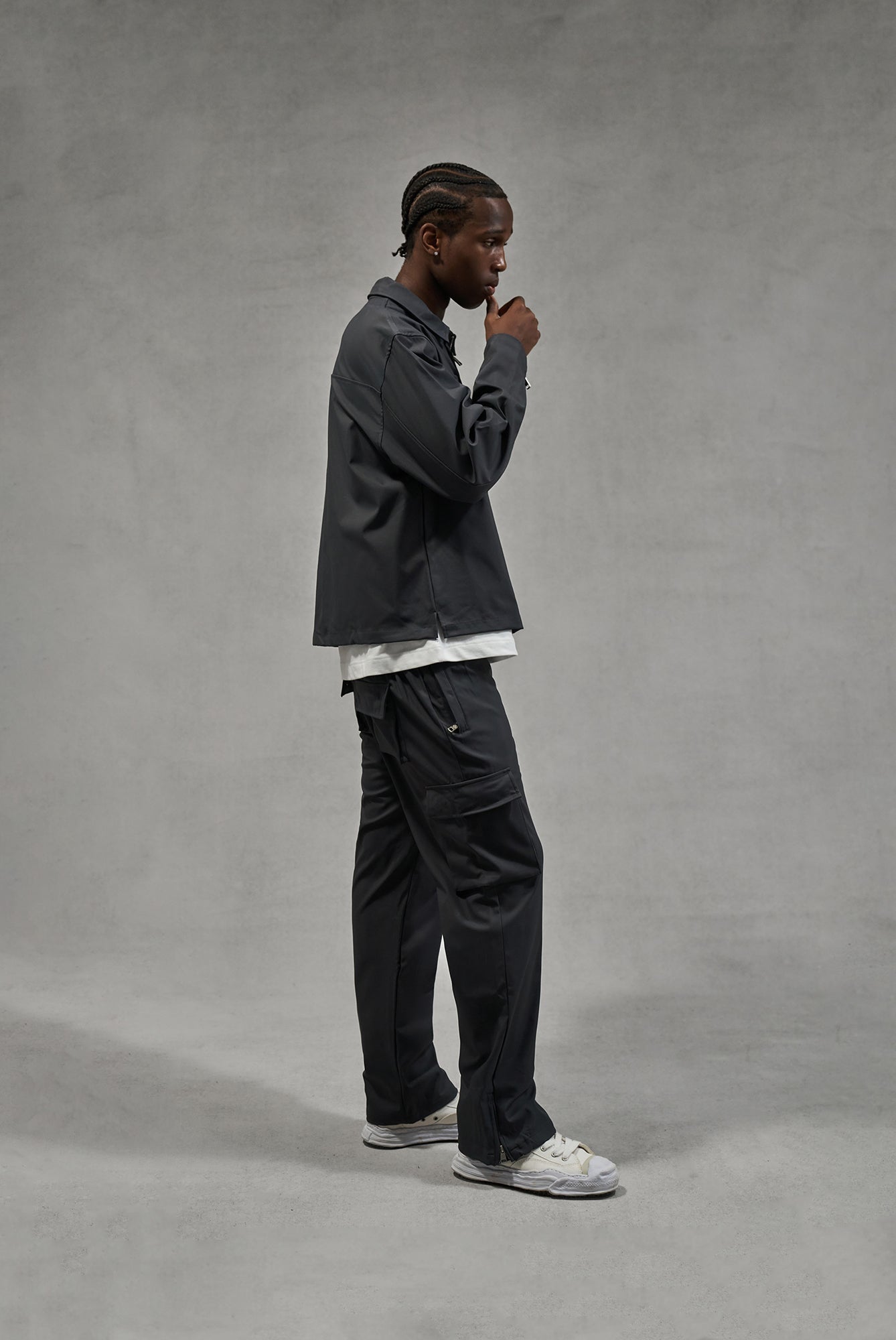 TECHNICAL CARGO TROUSER - GREY