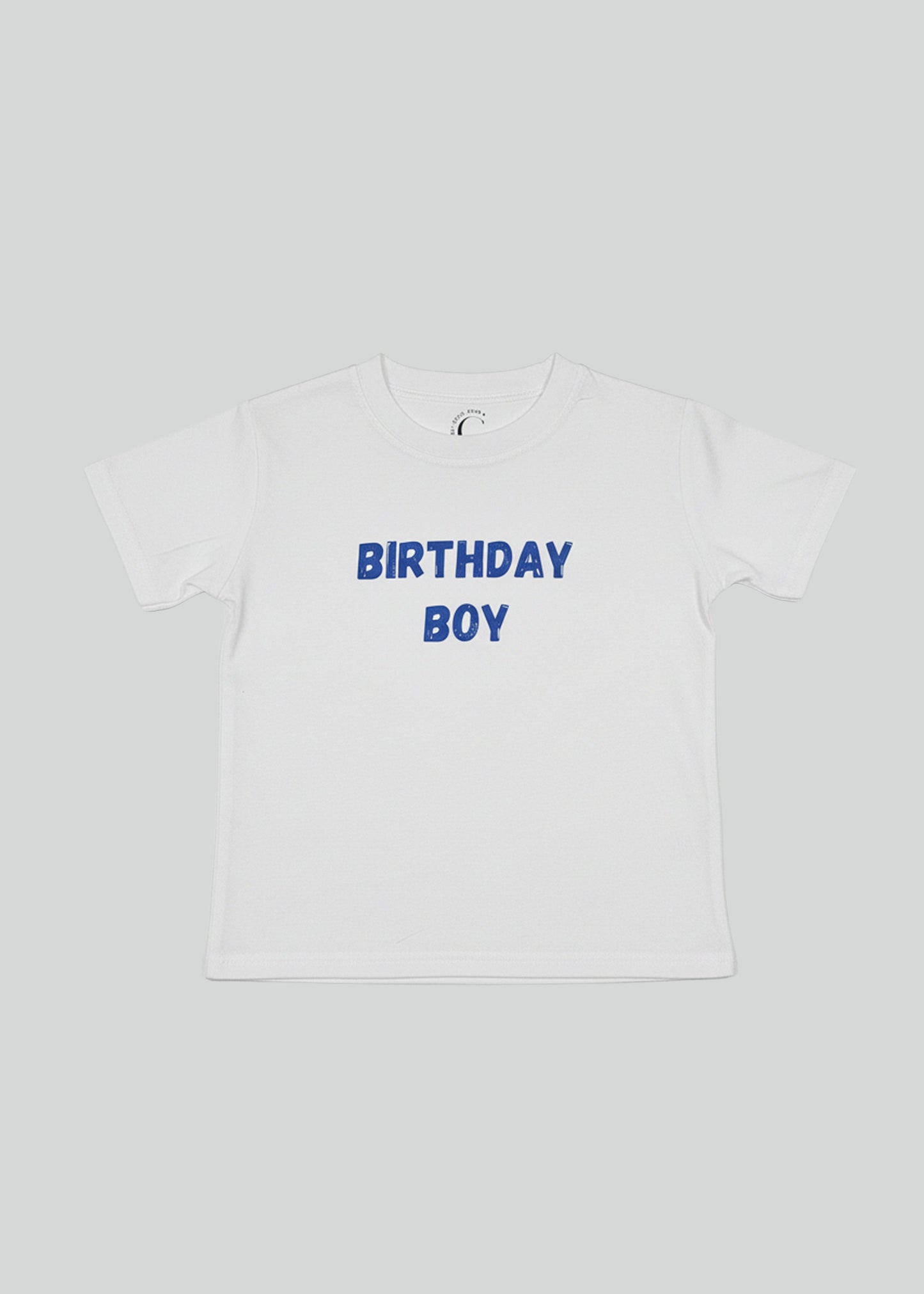 Sample Sale Birthday Boy T Shirt in White