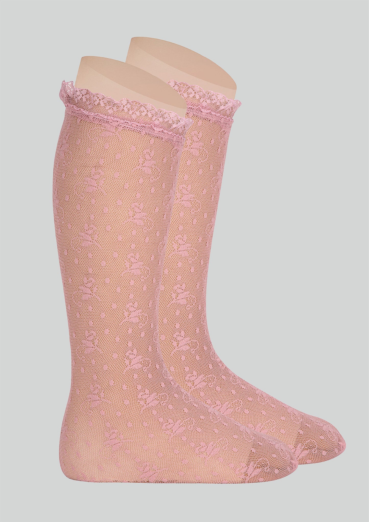 Condor dusky pink ceremony knee socks