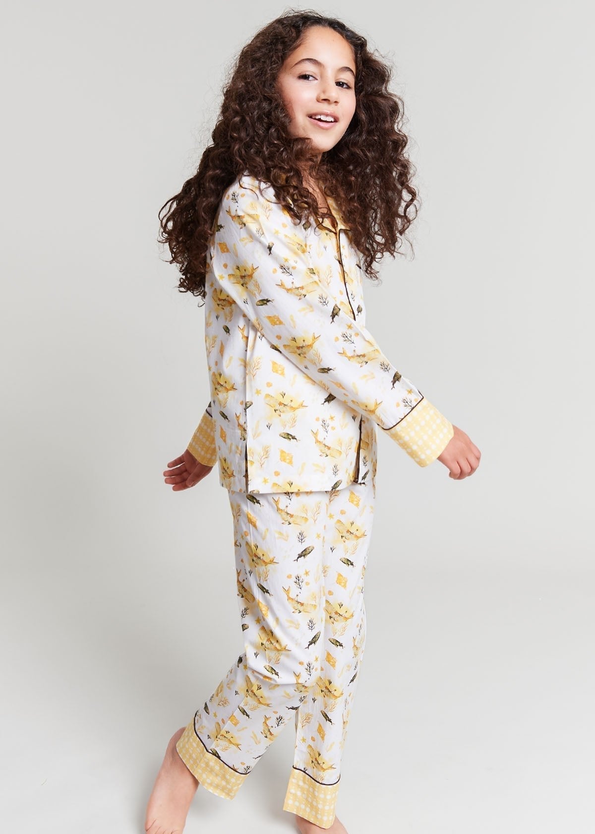galapagos dreaming - organic cotton kids pyjama set - Kutti Lulu