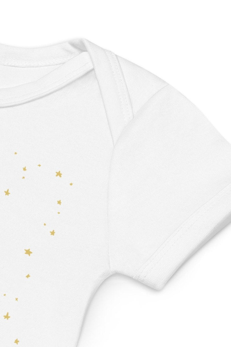 Welcome to the World (Personalised Name Bear Bodysuit) - Cozy Crew Club