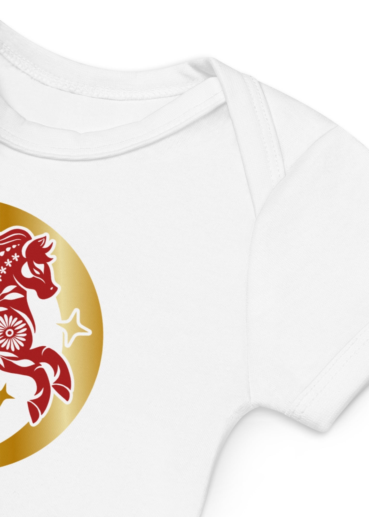 Chinese New Year Horse And Crescent Moon 2026 Personalised Bodysuit Cozy Crew Club OL Bodysuits mora-uk.myshopify.com my-1st-chinese-new-year-of-the-horse-and-clouds-2026-copy 10off, 20off, Baby, bodysuit, chinese new year, excludefromwssistock, gift, personalised, uk