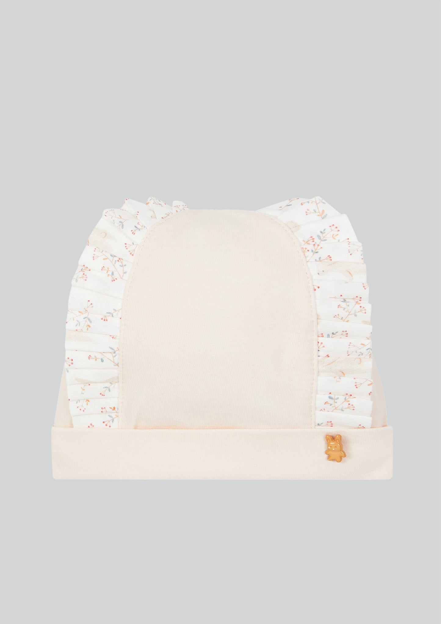 Deolinda Bunny Cotton Hat in Pink