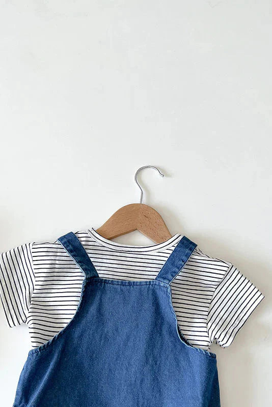 Happy Baby Embroidered Bear Denim Dungarees Cozy Crew Club Dungarees mora-uk.myshopify.com happy-baby-embroidered-bear-denim-dungarees 10off, 20off, 5POUND, allproducts, Baby, baby collection, bear, bear collection, BOXINGDAY, China, clothing, daywear, denim, easter50, new in, set, shorts, SSSALE25, summersale24, tshirt, whatnot, zero