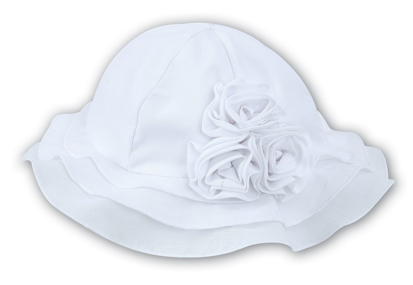 Sarah Louise White Flower Sunhat - Rose & Albert