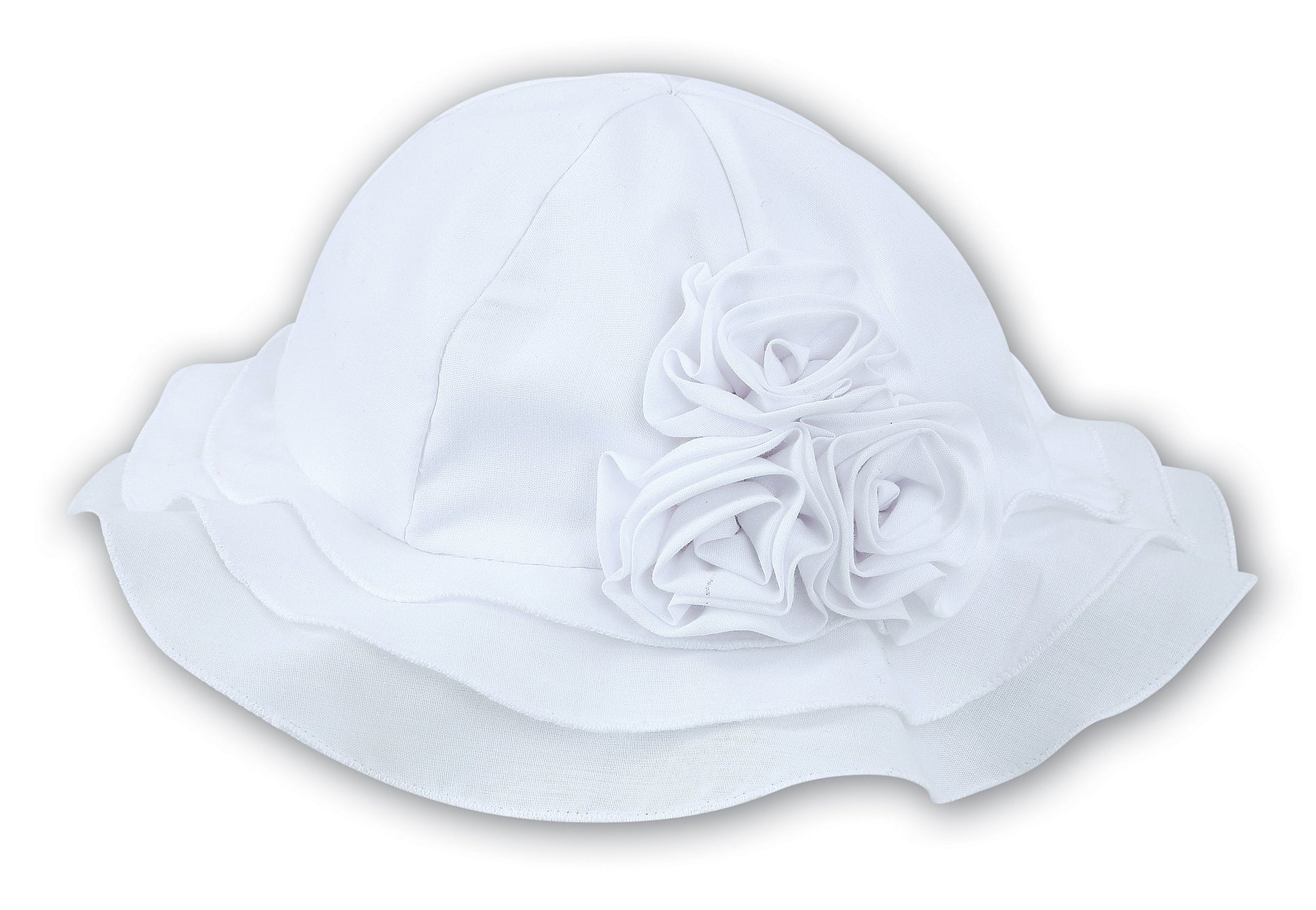 Sarah Louise White Flower Sunhat - Rose & Albert