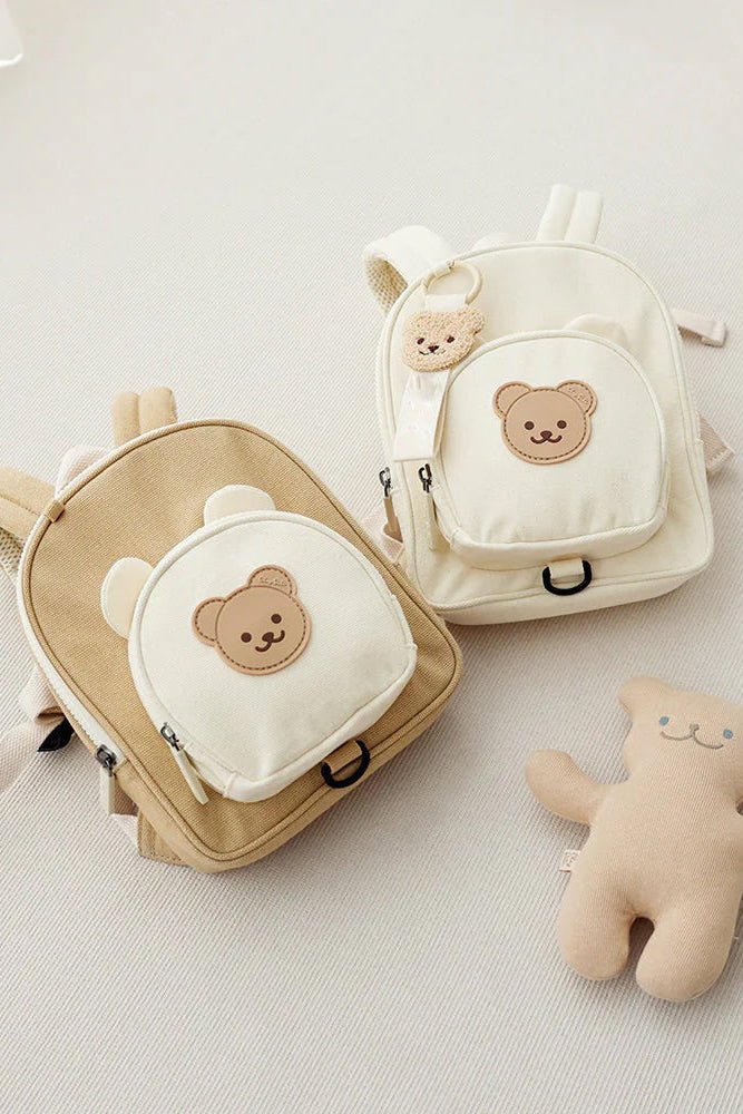 The Resort Bear Backpack Bag Zip - Cozy Crew Club