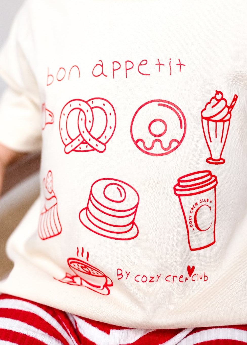 Bon Appetite Cozy Crew Club Tee