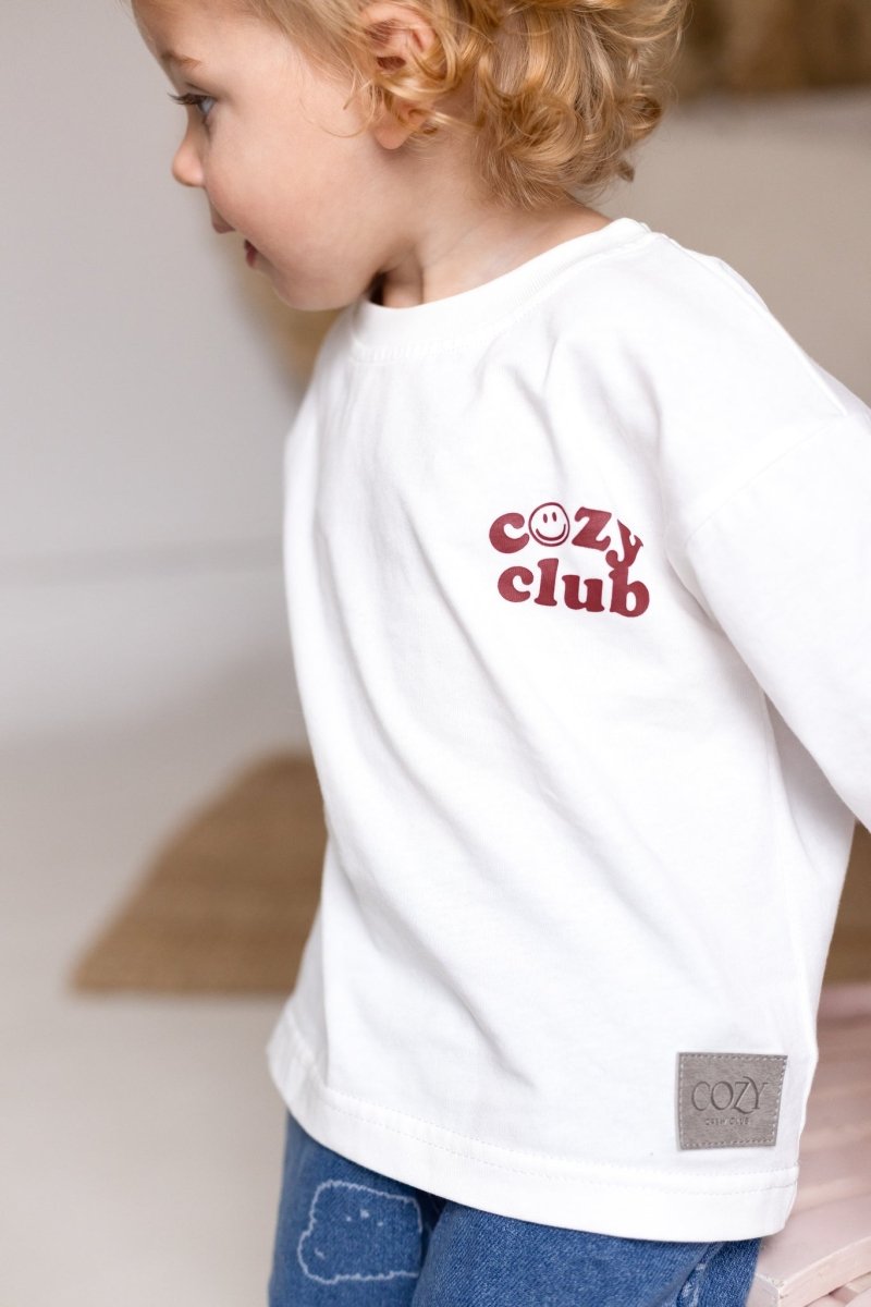 Mummy & Daddy Are My Fav Cozy Long Sleeve Tee - Cozy Crew Club