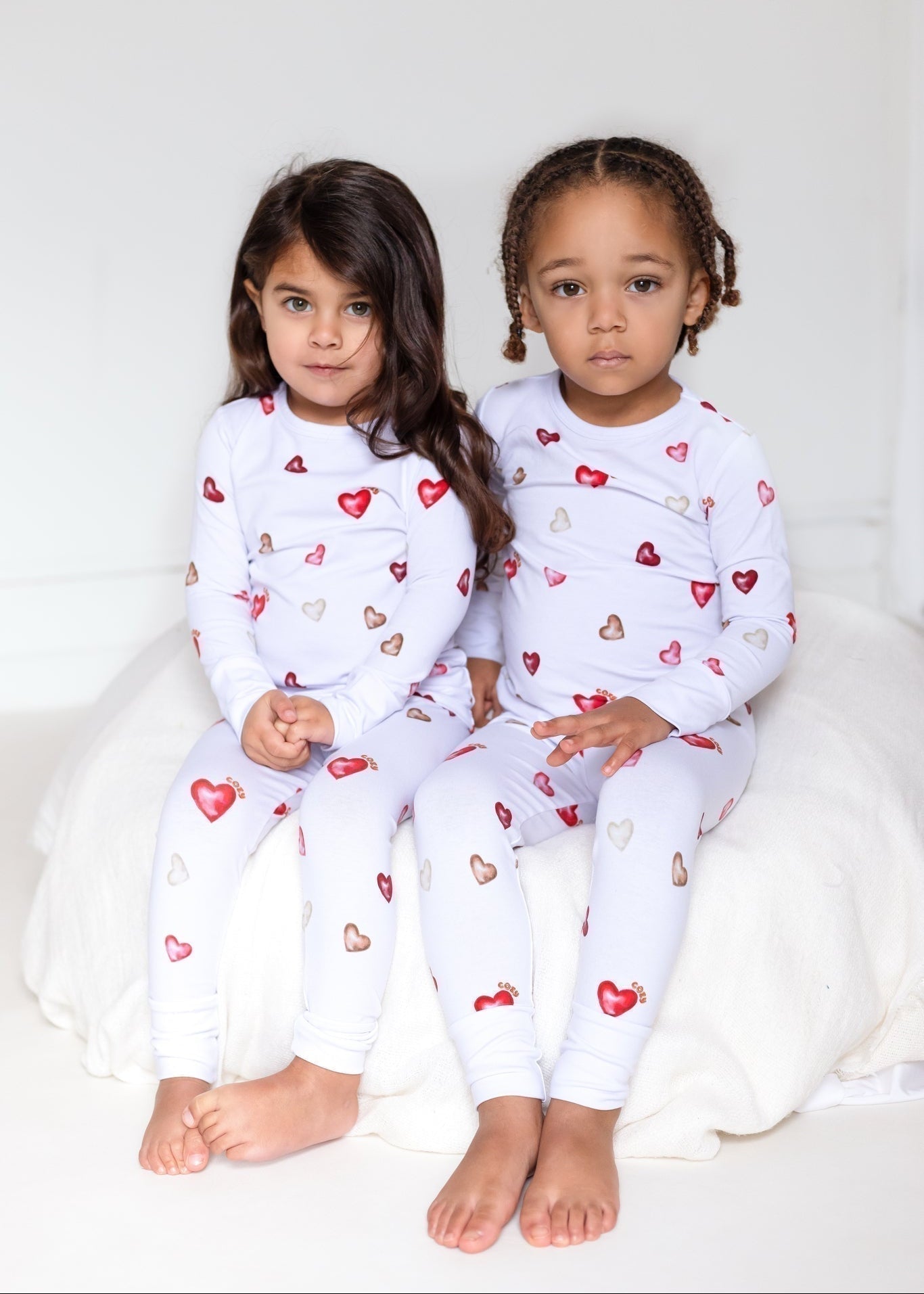 Cozy in Love Cotton Two Piece Set Long Sleeve Pyjamas