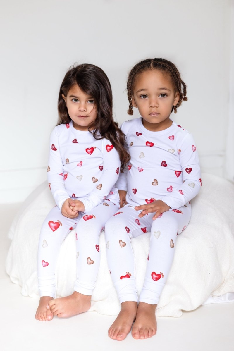 COZY In Love Cotton Two-Piece Set Long Sleeve Pyjamas - Cozy Crew Club