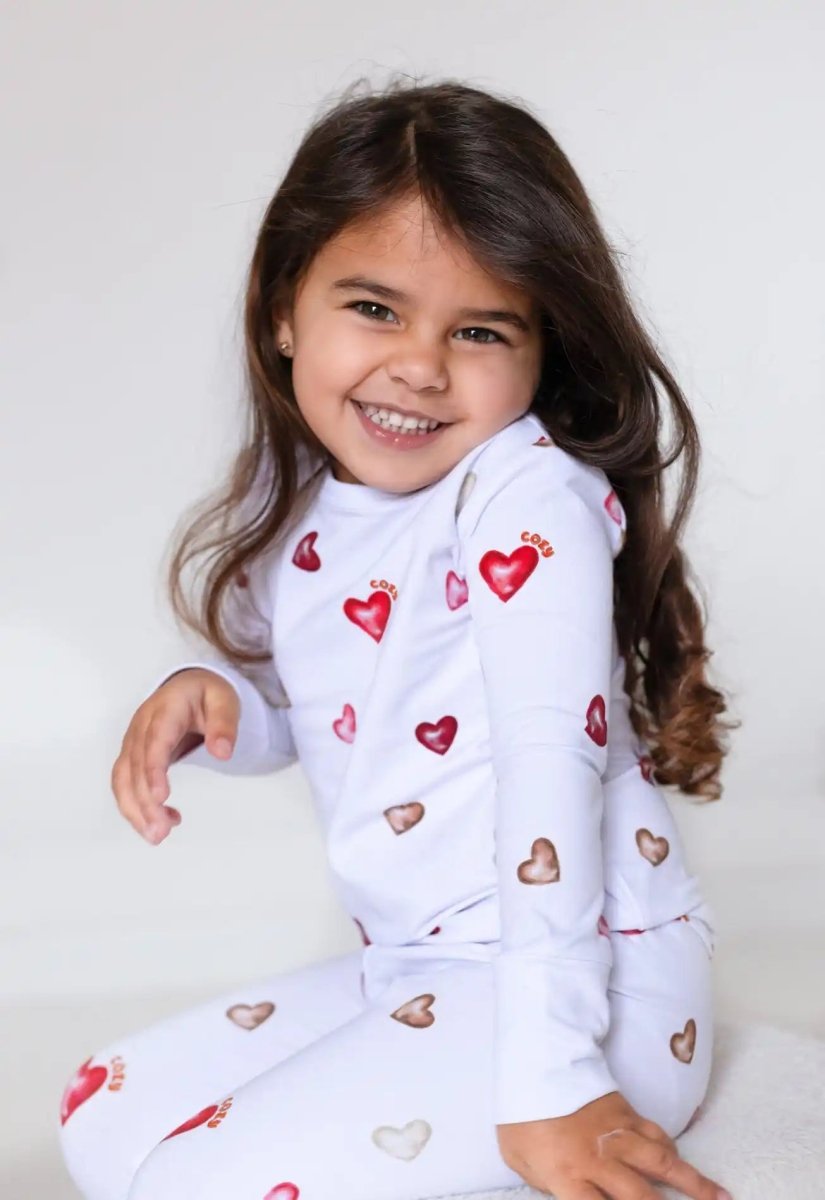 COZY In Love Cotton Two-Piece Set Long Sleeve Pyjamas - Cozy Crew Club
