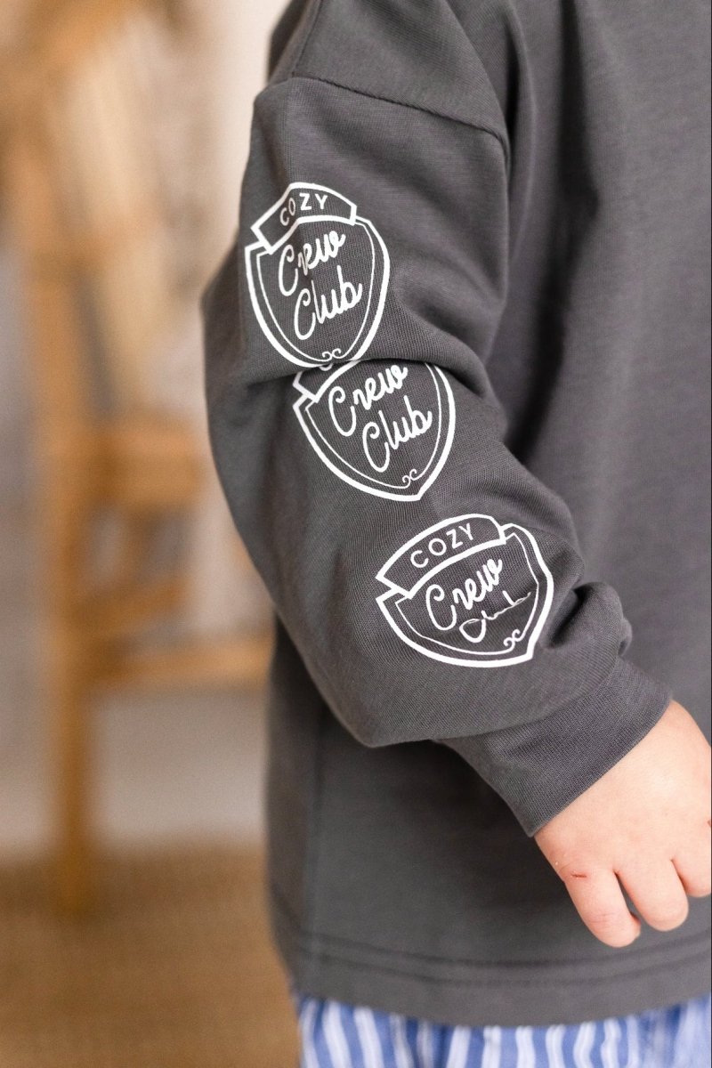 The Beverly Hills Cozy Long Sleeve Tee - Cozy Crew Club