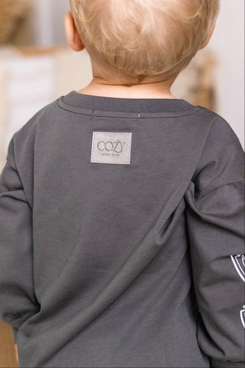 The Beverly Hills Cozy Long Sleeve Tee - Cozy Crew Club