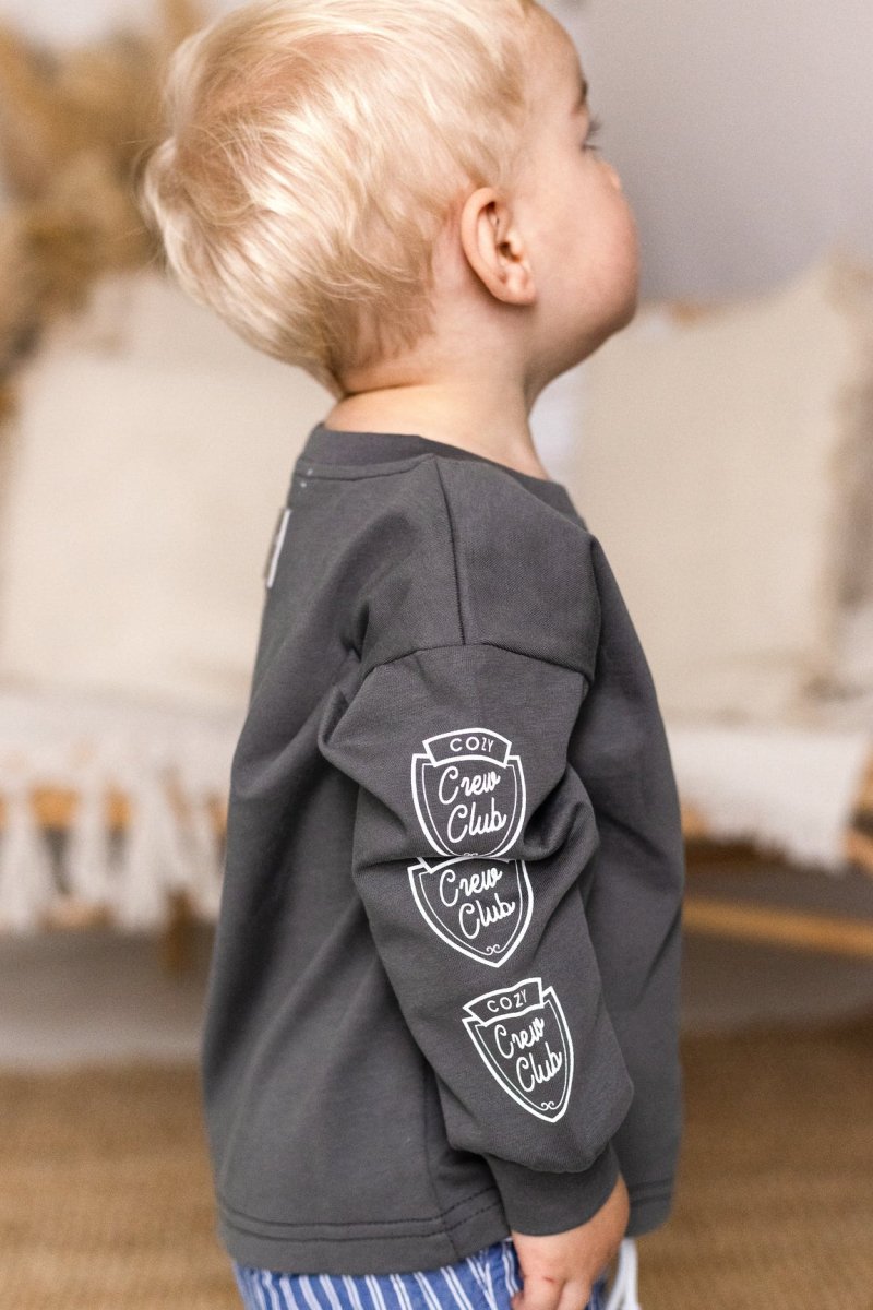 The Beverly Hills Cozy Long Sleeve Tee - Cozy Crew Club