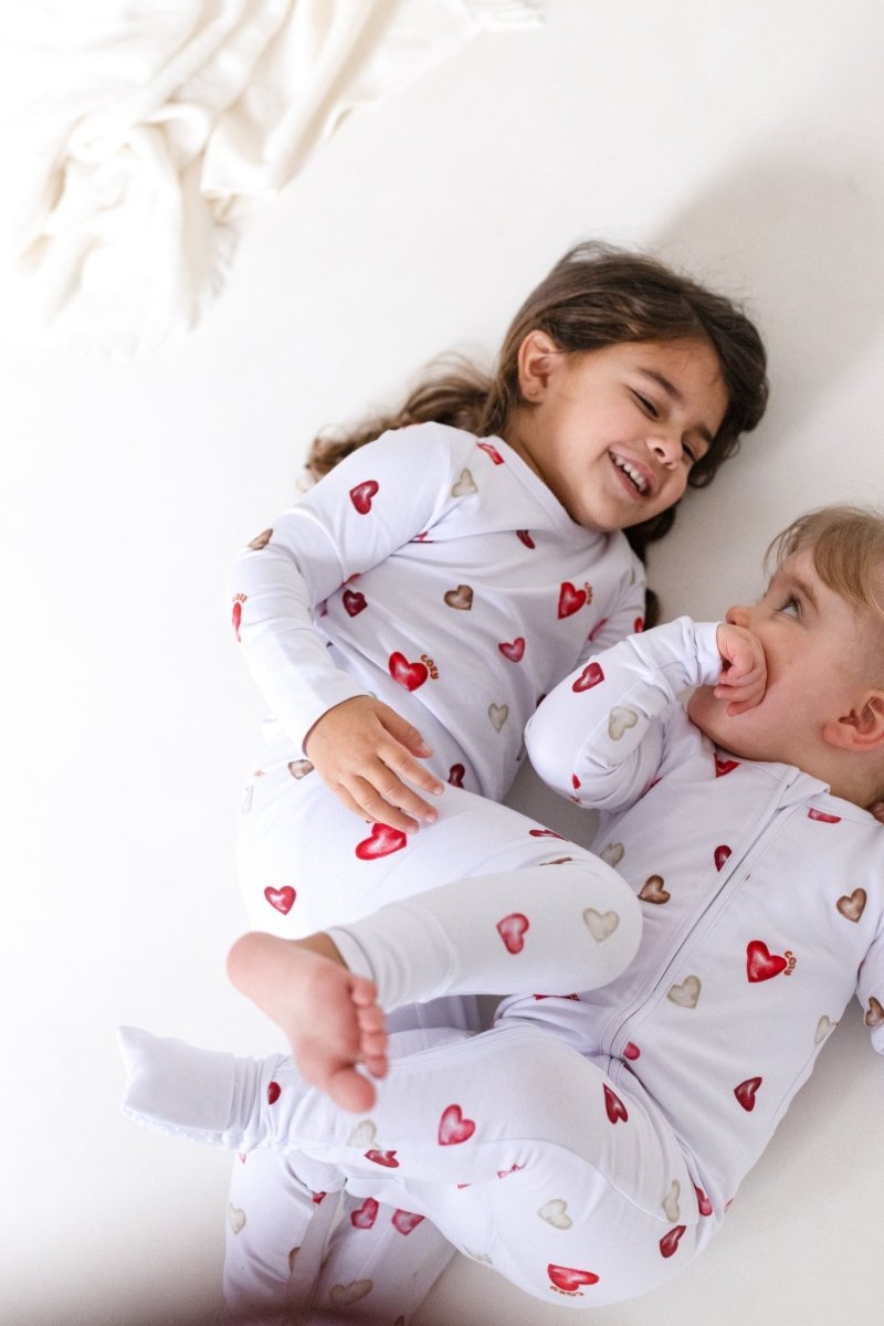 COZY In Love Cotton Zip Sleepsuit One Piece - Cozy Crew Club