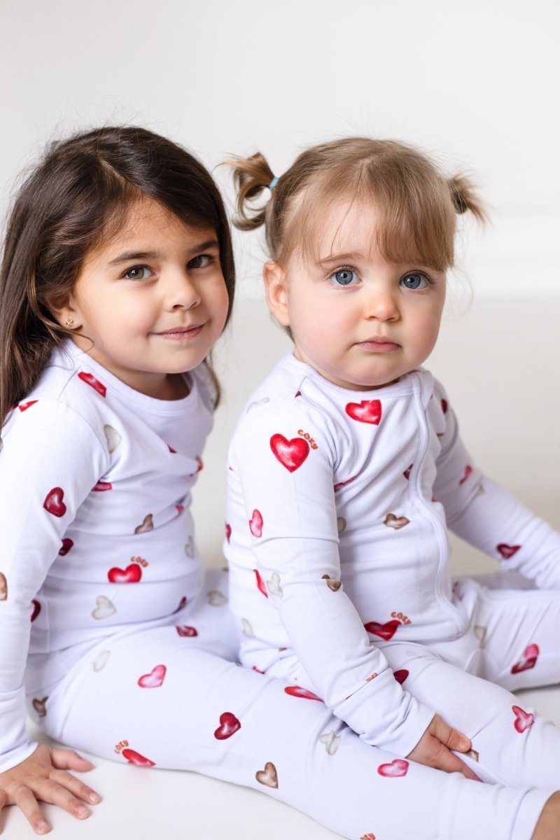 COZY In Love Cotton Zip Sleepsuit One Piece - Cozy Crew Club