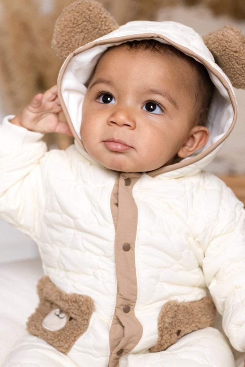 The Friendly Bear Puffer Suit Winter - Cozy Crew Club