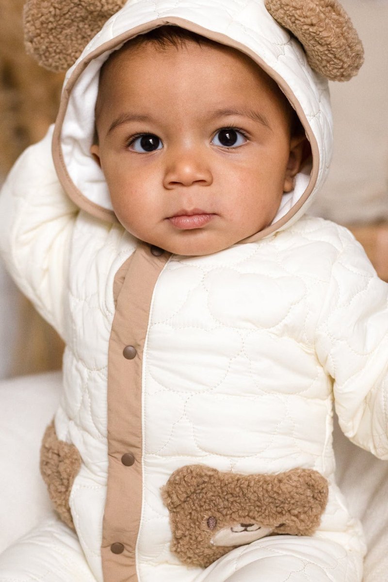 The Friendly Bear Puffer Suit Winter - Cozy Crew Club