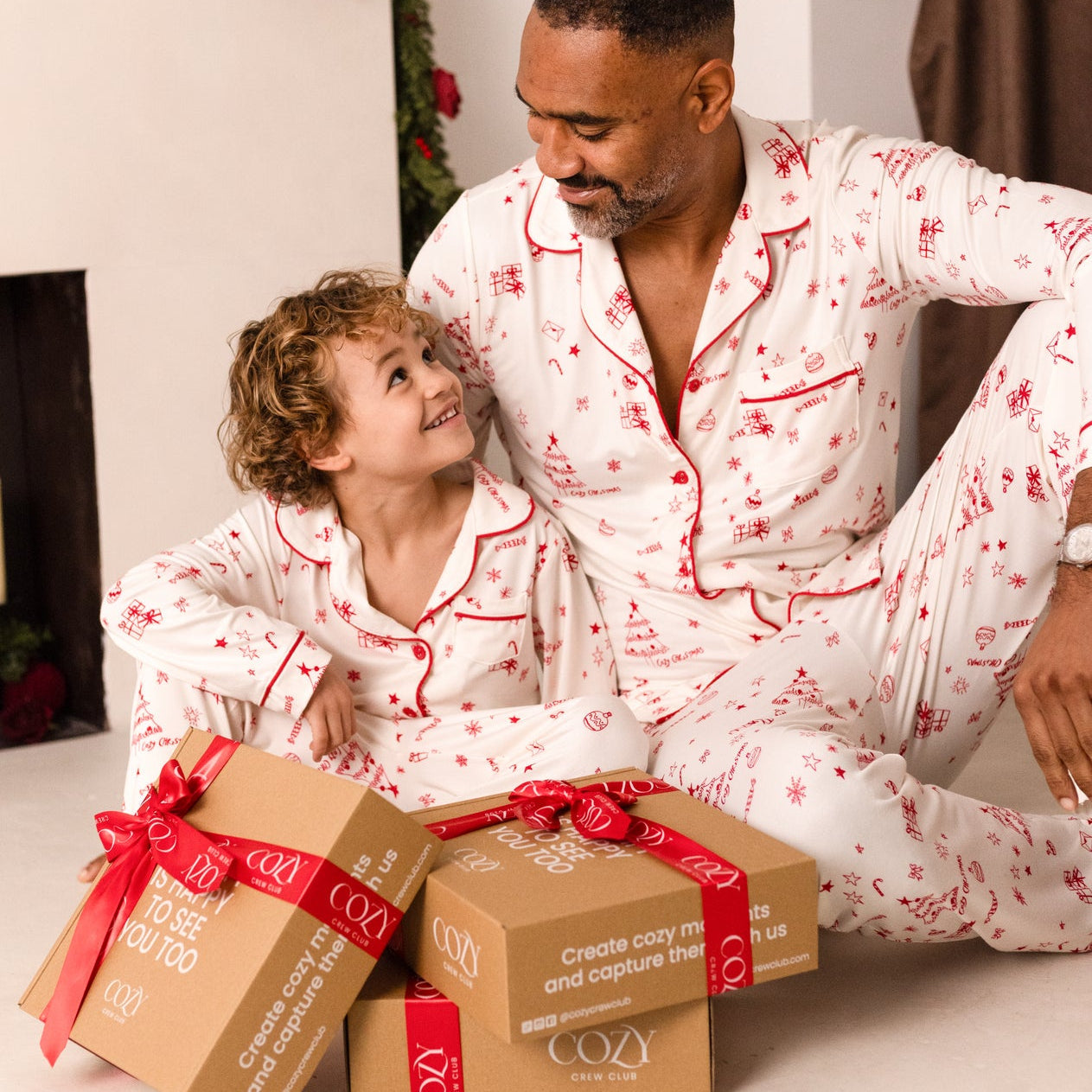 Mini COZY Fa La La Christmas Pyjamas Cozy Crew Club Pyjamas mora-uk.myshopify.com mini-cozy-fa-la-la-christmas-pyjamas   allproducts, baby, baby pajamas, BFCM-EXTRA20, BFCM-NEW20, CHILDSPLAY, christmas, christmas pjs, new in, nightwear, pajamas, pj, pjs, pyjamas, soft, specialtag, ultracozy, WINTER40, zero
