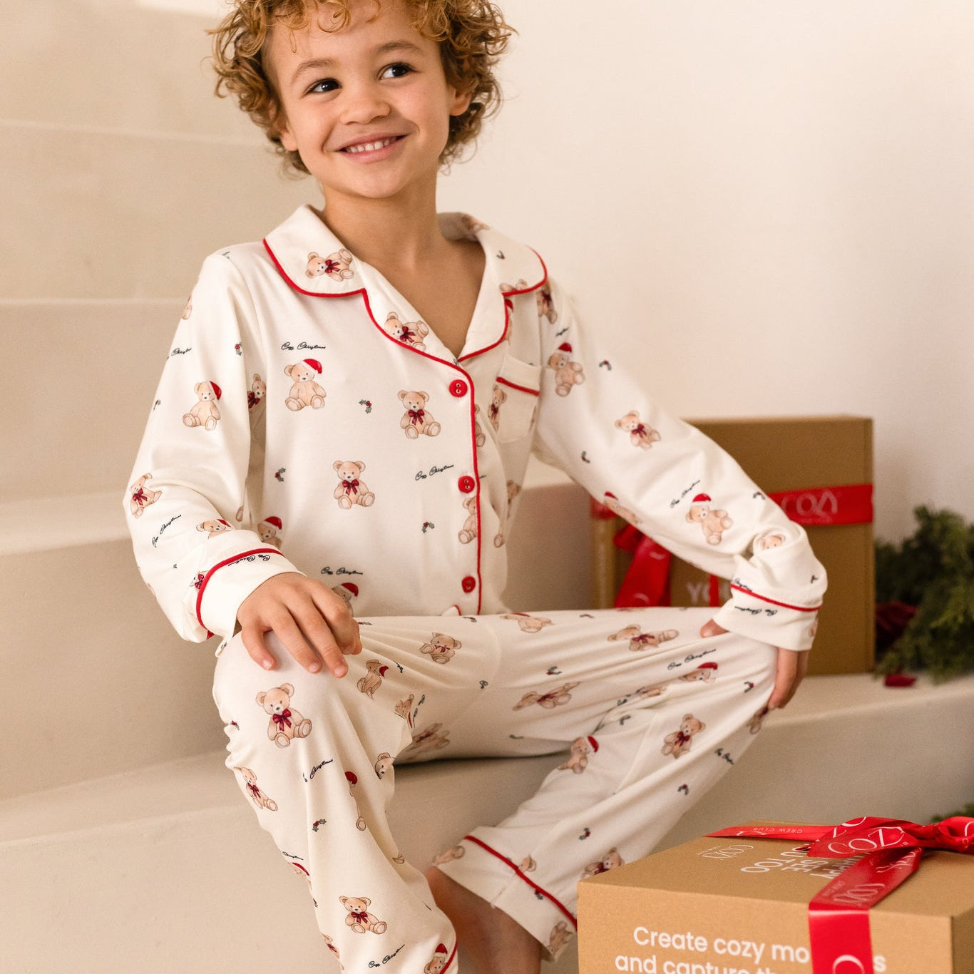 Mini COZY Holly Jolly Christmas Bear Pyjamas Cozy Crew Club Pyjamas mora-uk.myshopify.com the-cozy-holly-jolly-bear-pyjamas   allproducts, baby, baby pajamas, bear, bear pj, bear pyjamas, BFCM-EXTRA20, BFCM-NEW20, CHILDSPLAY, christmas, new in, nightwear, pajamas, pj, pjs, pyjamas, soft, specialtag, ultracozy, WINTER40, zero
