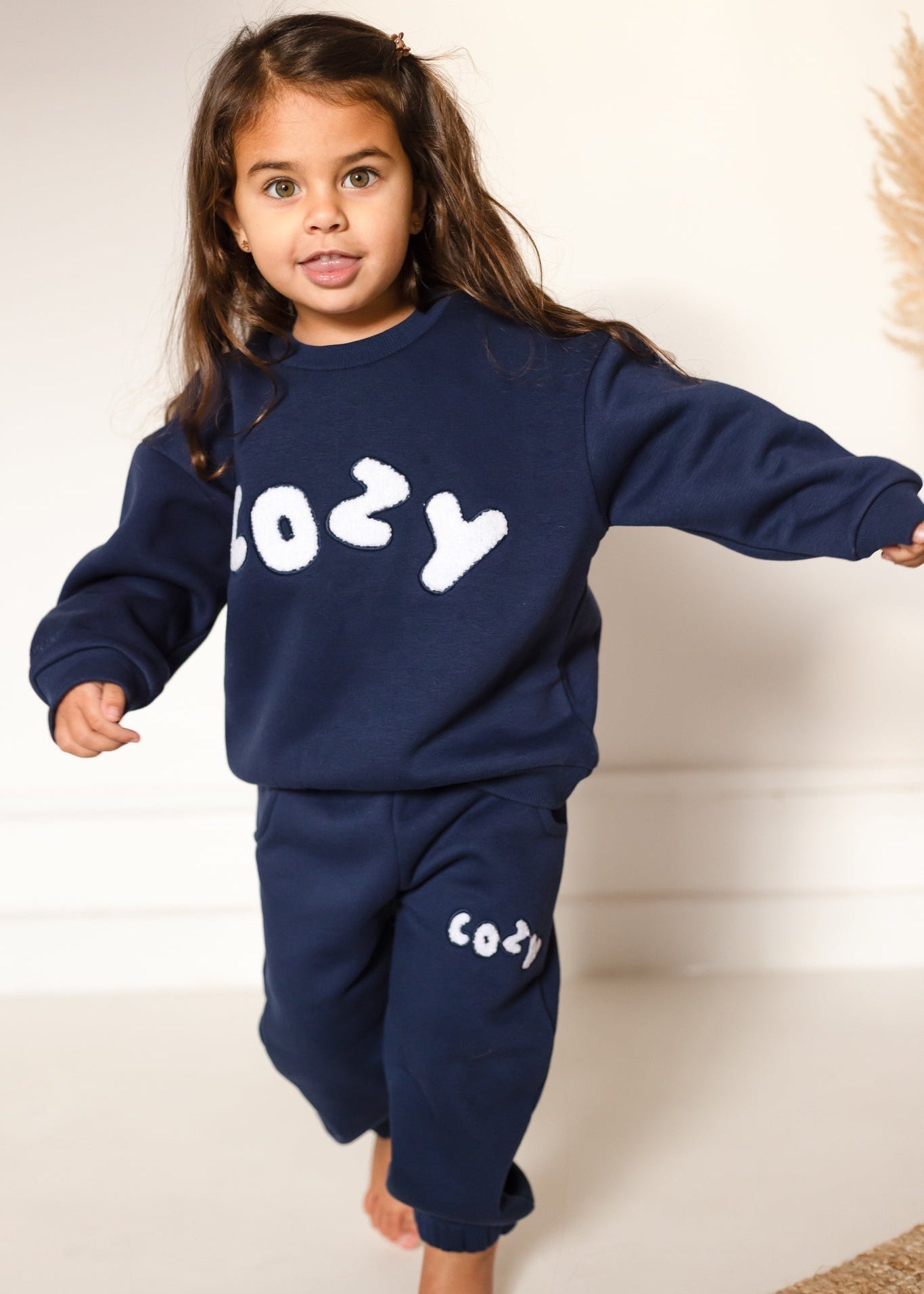 The Cozy Little Lounger Tracksuit in Blue