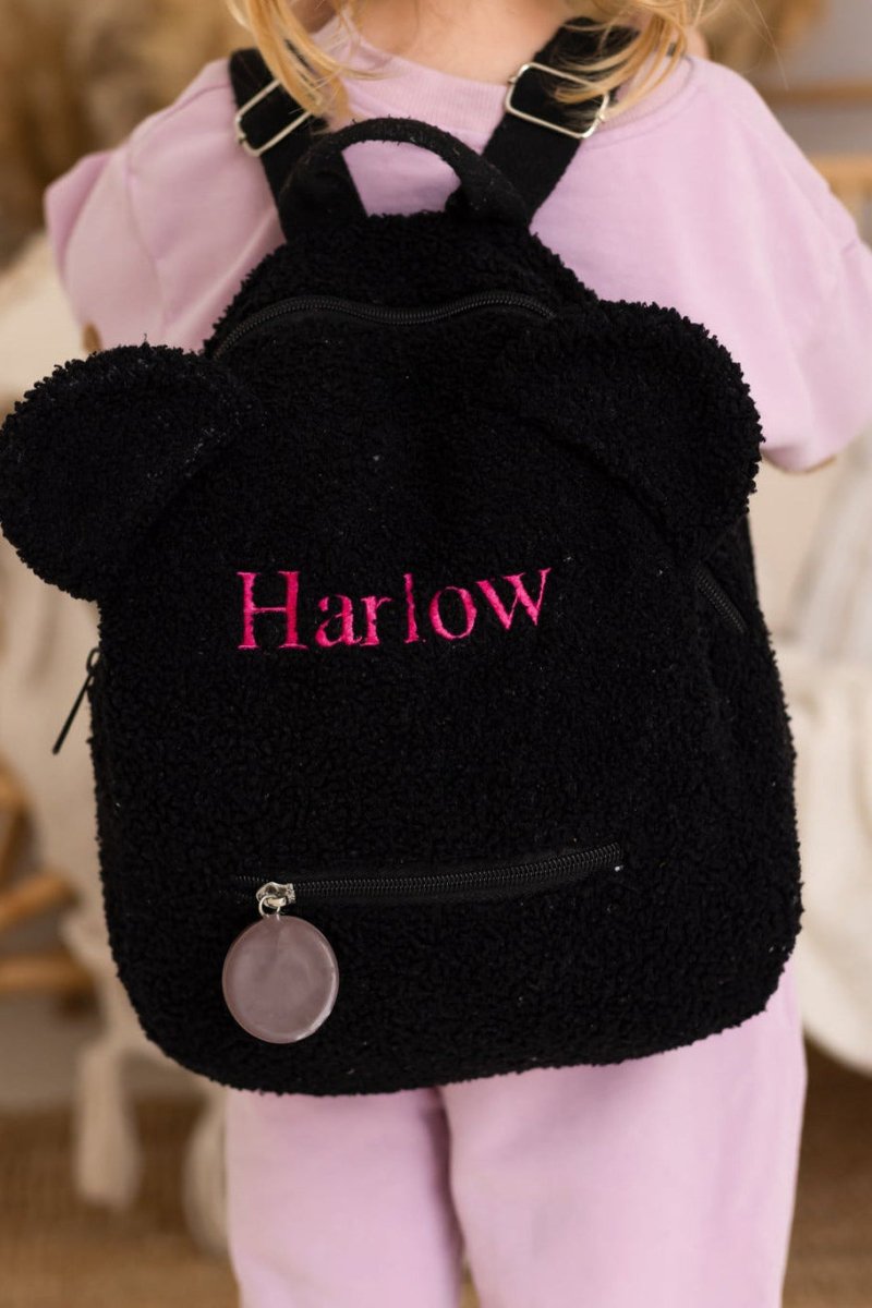 The Bear Backpack Bag Personalised - Cozy Crew Club