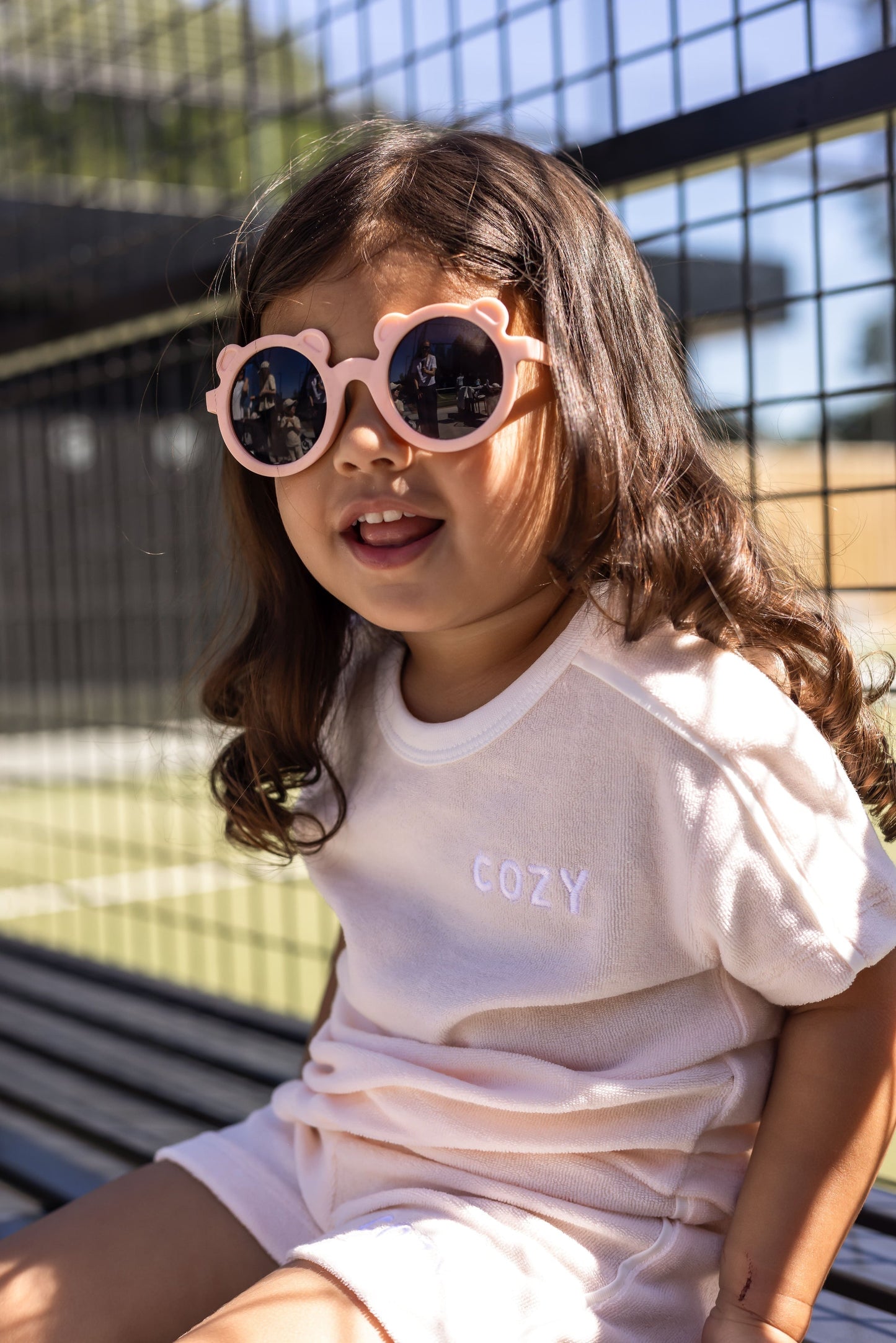 Mini COZY Terry Towelling Tee - Pink Cozy Crew Club Outfit Sets mora-uk.myshopify.com terry-toweling-tshirt-mustard   5POUND, All Products, BFCM-60, BFCM20, CHRISTMAS20, easter50, Holiday Inn, resort club collection, SSSALE2550, terry, TOPS, ultracozy, whatnot, wholesale, wholesale-int, WINTER80