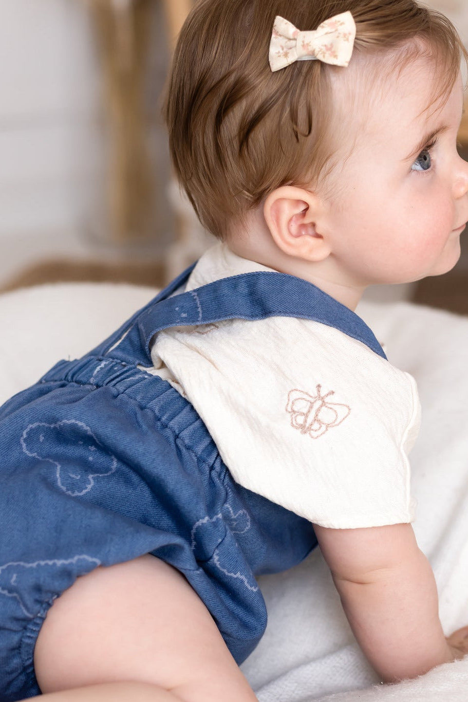 Baby Embroidered Bear Denim Dungarees Cozy Crew Club Dungarees mora-uk.myshopify.com baby-embroidered-bear-denim-dungarees   10off, 5POUND, allproducts, Baby, baby collection, bear, bear collection, BOXINGDAY, China, clothing, daywear, denim, easter50, new in, set, shorts, SSSALE25, summersale24, tshirt, whatnot, zero
